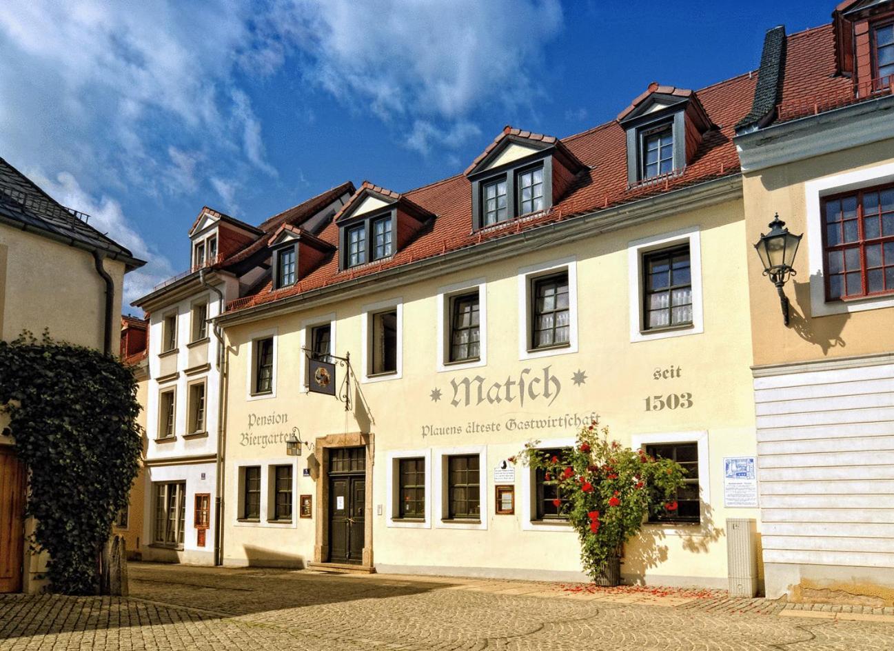 Matsch - Plauens Aelteste Gastwirtschaft Exteriör bild